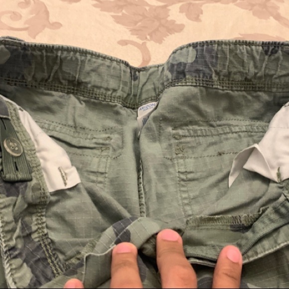 Boys ARIZONA camo cargo shorts size 14 - Picture 3 of 7